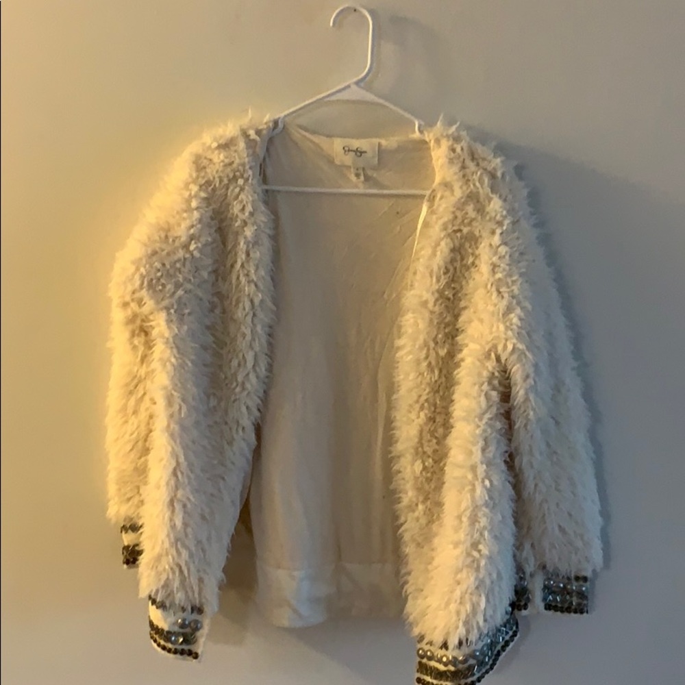Faux fur jacket